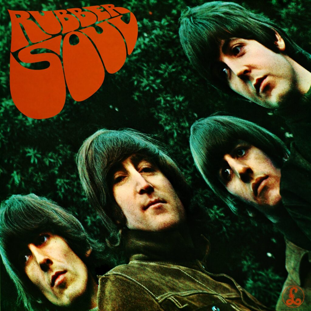 ビートルズの新しい音楽性が現れた「Rubber Soul」のアルバムカバー(1965年リリース)