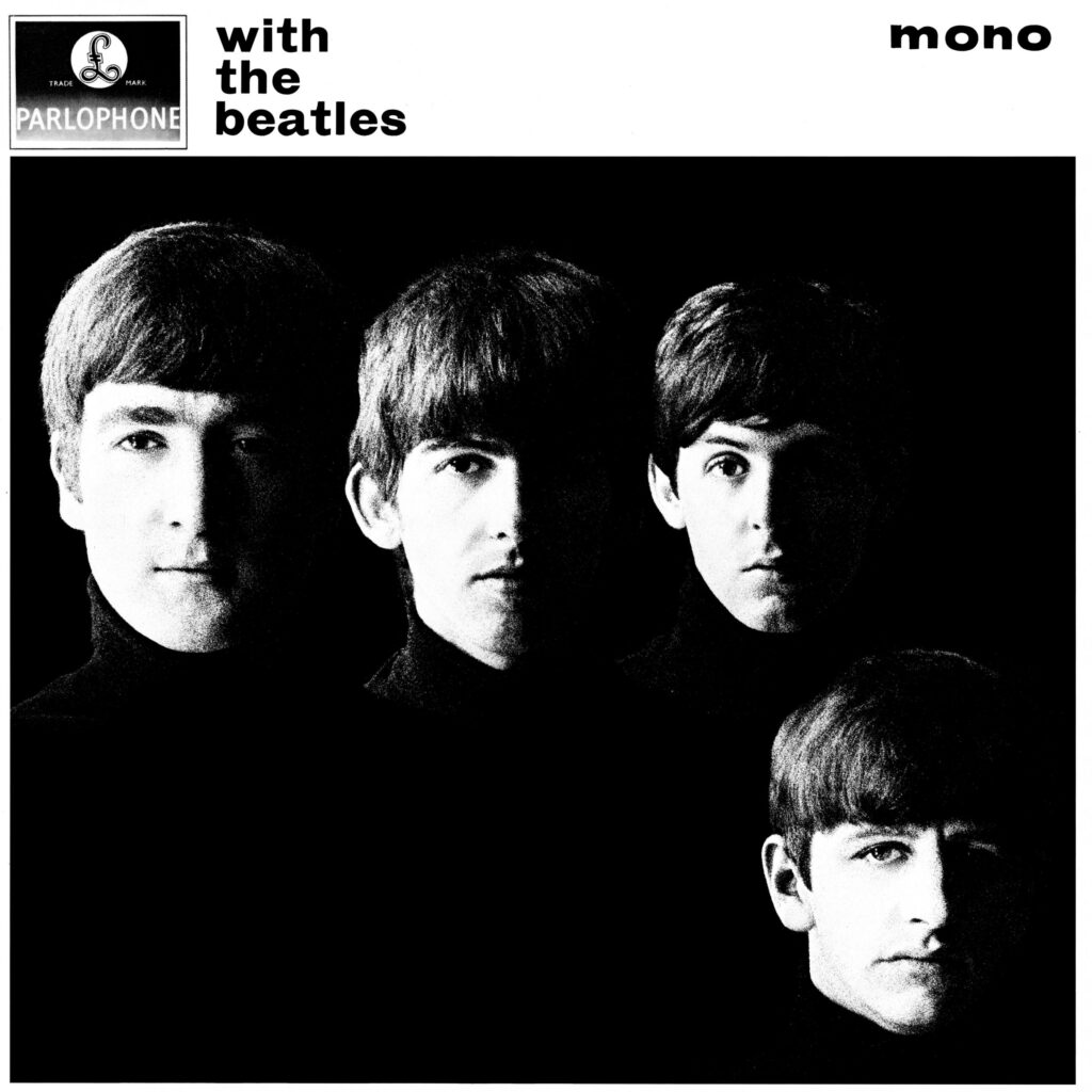 1963年発売のビートルズ2作目「With the Beatles」のアルバムジャケット