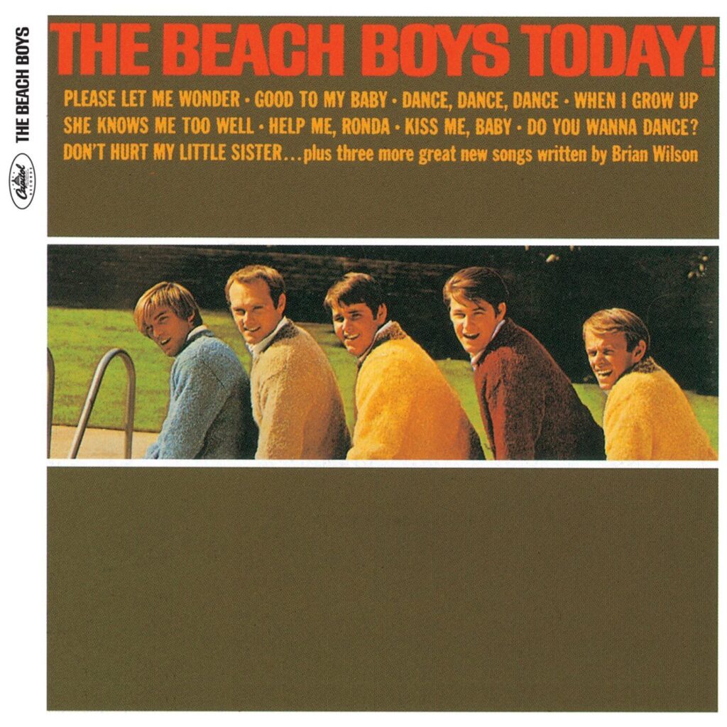 The Beach Boys Today!のアルバムジャケット